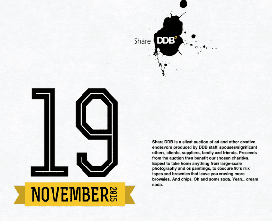 Share DDB 2015 - Be Blown Away Experience